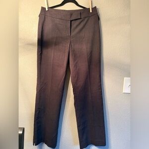 Women's Dark Brown Straight Leg Pants